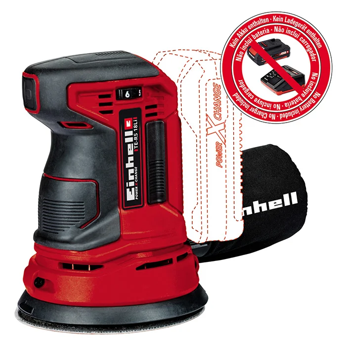 Einhell akumulatorska ekscentrična brusilica Power X-Change TE-RS 18 Li - Solo 4462010