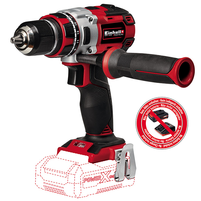 Einhell akumulatorska bušilica Power X-Change TE-CD 18 Li Brushless - Solo Einhell akumulatorska bušilica Power X-Change TE-CD 18 Li Brushless - Solo