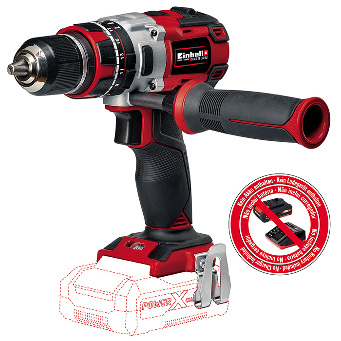 Einhell PROFESSIONAL akumulatorska udarna bušilica Power X-Change TE-CD 18 Li-i BL-Solo 4513860 Einhell PROFESSIONAL akumulatorska udarna bušilica Power X-Change TE-CD 18 Li-i BL-Solo 4513860