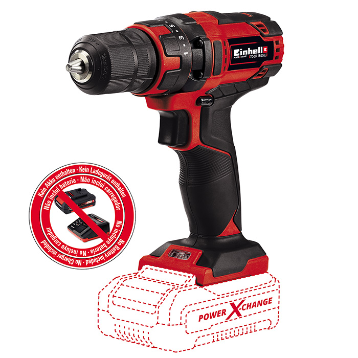 Einhell akumulatorska bušilica – šrafilica Power X-Change TC-CD 18/35 Li - Solo