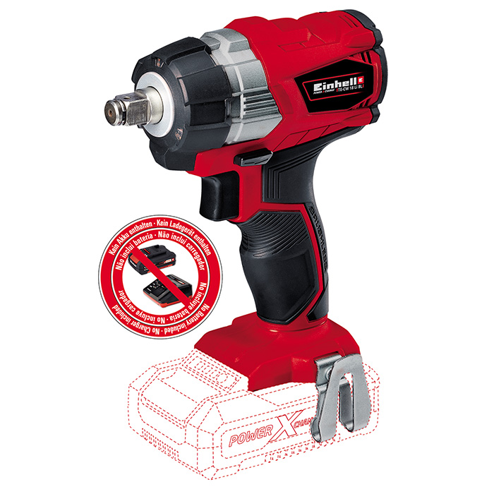 Einhell PROFESSIONAL akumulatorski udarni nasadni odvijač Power X-Change TP-CW 18 Li BL - Solo 4510040