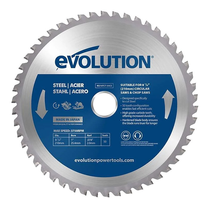 Evolution list testere 210mm za čelik EVO210-STEEL Evolution list testere 210mm za čelik EVO210-STEEL