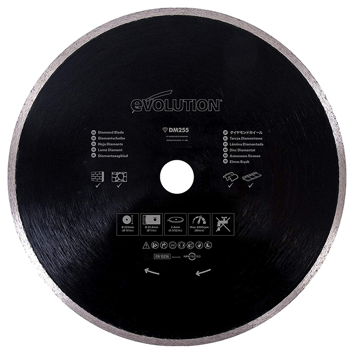 Evolution list testere 255mm dijamantski EVO255-DIAM Evolution list testere 255mm dijamantski EVO255-DIAM