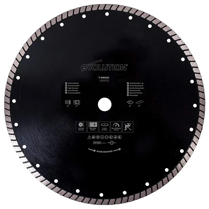 Evolution list testere 355mm dijamantski EVO355-DIAM Evolution list testere 355mm dijamantski EVO355-DIAM