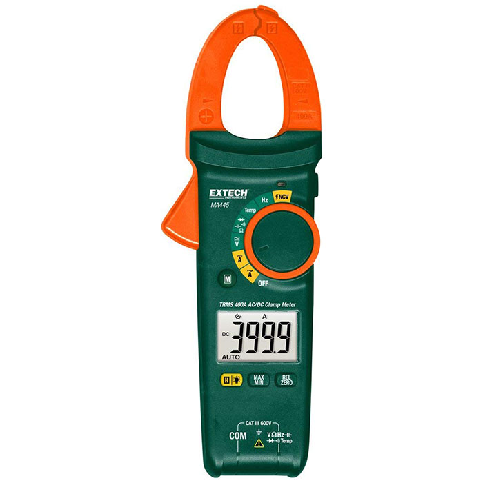Extech profesionalna digitalna amper klešta 400A AC/DC MA445 Extech profesionalna digitalna amper klešta 400A AC/DC MA445