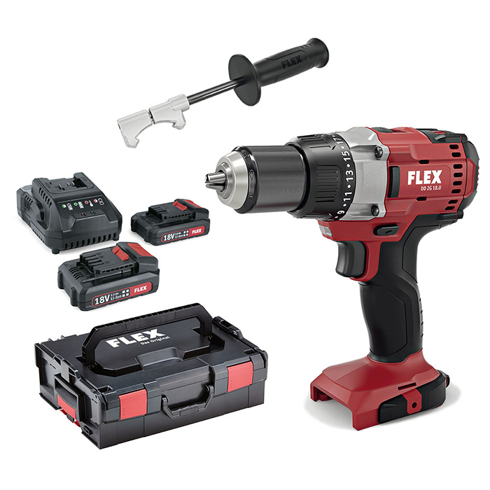 Flex akumulatorska bušilica-zavrtač 18V 62Nm DD 2G 18.0-LD 417.831 Flex akumulatorska bušilica-zavrtač 18V 62Nm DD 2G 18.0-LD 417.831