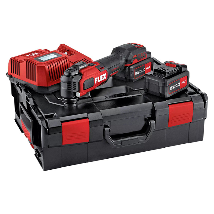 Flex akumulatorski višenamenski alat MT 18.0-EC/5.0 Set bez četkica 518.417 Flex akumulatorski višenamenski alat MT 18.0-EC/5.0 Set bez četkica 518.417