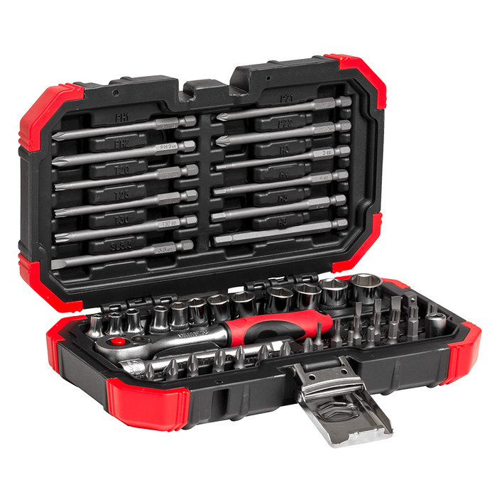 Gedore set bitova i nasadnih ključeva 1/4 Gedore set bitova i nasadnih ključeva 1/4