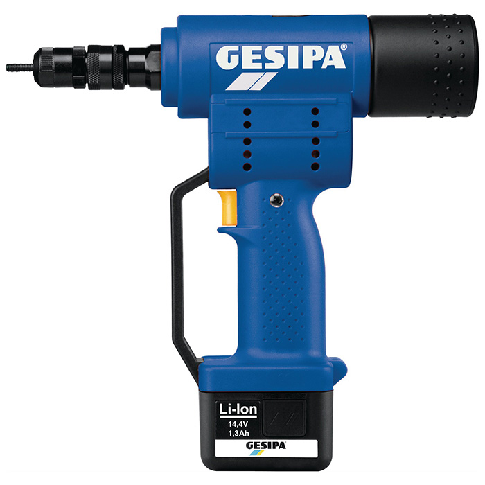 Gesipa akumulatorski pištolj za zakivne navrtke FireBird 14,4V sa punjačem i baterijom u koferu 1457414 Gesipa akumulatorski pištolj za zakivne navrtke FireBird 14,4V sa punjačem i baterijom u koferu 1457414