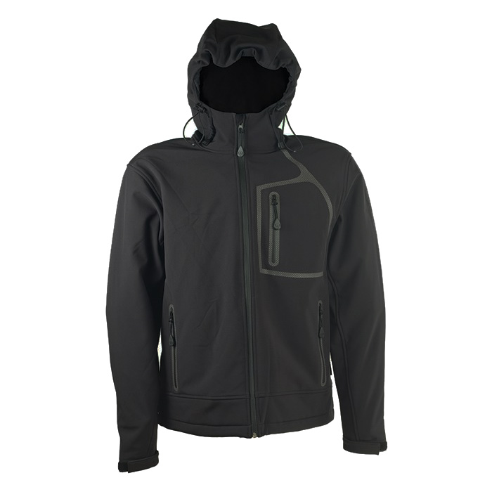 GetOut softshell jakna William crna 5WILLBK