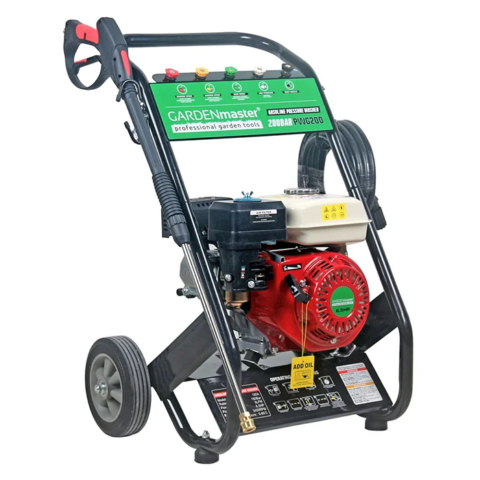 Garden Master benzinski perač pod visokim pritiskom 200 bara PWG200 Garden Master benzinski perač pod visokim pritiskom 200 bara PWG200