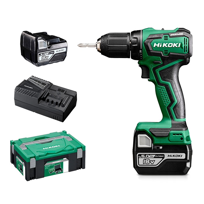 Hikoki akumulatorska bušilica BRUSHLESS BOX SET (2x5Ah) 55Nm/18V DS18DD-WPZ Hikoki akumulatorska bušilica BRUSHLESS BOX SET (2x5Ah) 55Nm/18V DS18DD-WPZ