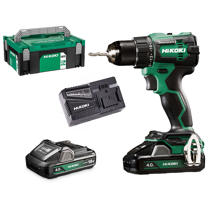 Hikoki akumulatorska bušilica/zavrtač 18V (2x4.0Ah) DS18DE-WHZ Hikoki akumulatorska bušilica/zavrtač 18V (2x4.0Ah) DS18DE-WHZ