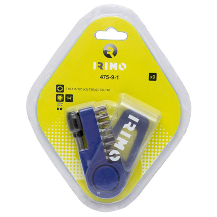 Irimo set Torx bitova 1/4 Irimo set Torx bitova 1/4