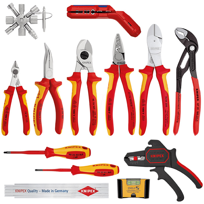 Knipex dopunski komplet od 13 alata Electro 2 00 20 90 V02 Knipex dopunski komplet od 13 alata Electro 2 00 20 90 V02