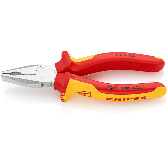 Knipex klešta kombinovana izolovana 1000V VDE 160mm 03 06 160