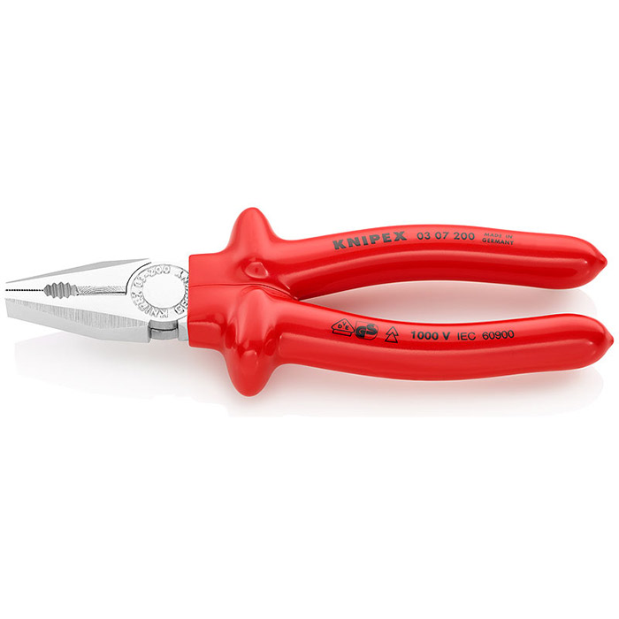 Knipex kombinovana klešta izolovana 200mm 03 07 200