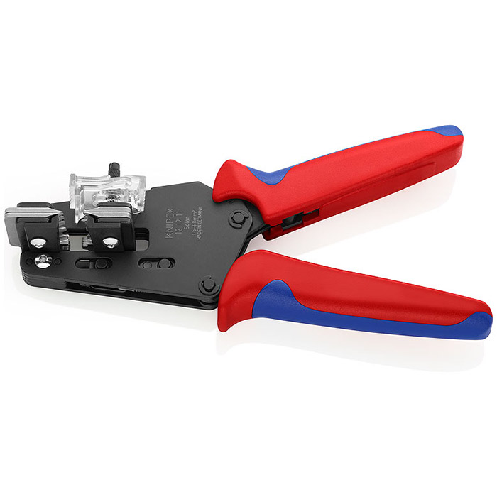 Knipex precizni skidač izolacije s profilnim noževima za solarne kablove 1.5-6.0mm² 12 12 11 Knipex precizni skidač izolacije s profilnim noževima za solarne kablove 1.5-6.0mm² 12 12 11