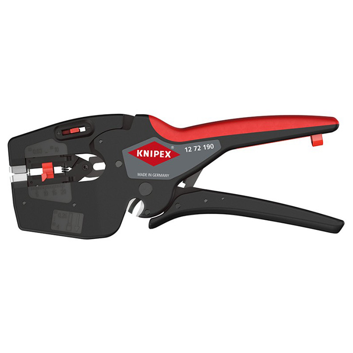 Knipex automatska klešta za skidanje izolacije NexStrip® 0,03-10mm² 12 72 190 Knipex automatska klešta za skidanje izolacije NexStrip® 0,03-10mm² 12 72 190