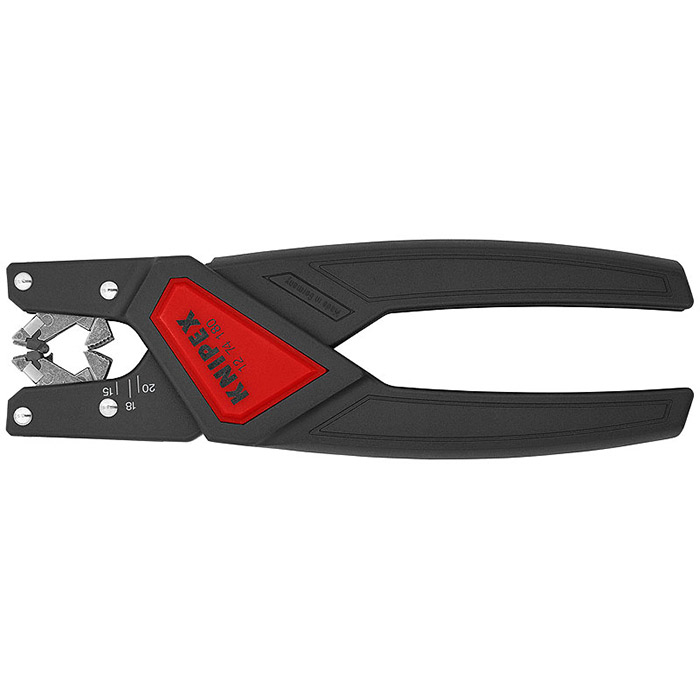 Knipex automatska klešta za skidanje izolacije 12 74 180 SB Knipex automatska klešta za skidanje izolacije 12 74 180 SB