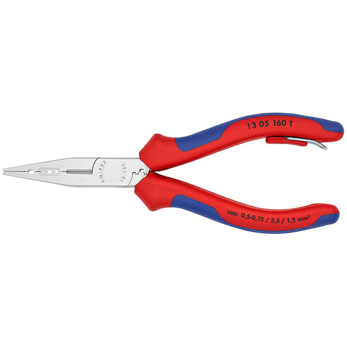 Knipex električarska klešta Multi 4-u-1 160mm sa mogućnošću kačenja 13 05 160 T Knipex električarska klešta Multi 4-u-1 160mm sa mogućnošću kačenja 13 05 160 T