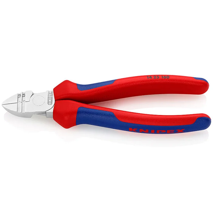 Knipex klešta za skidanje izolacije sa bočnim sečenjem 160mm 14 25 160 Knipex klešta za skidanje izolacije sa bočnim sečenjem 160mm 14 25 160