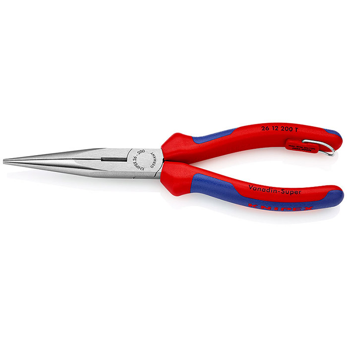 Knipex klešta špic prava 200mm sa mogućnošću kačenja 26 12 200 T