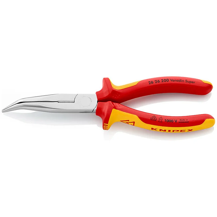 Knipex klešta špic kriva 1000V VDE 200mm 26 26 200 Knipex klešta špic kriva 1000V VDE 200mm 26 26 200