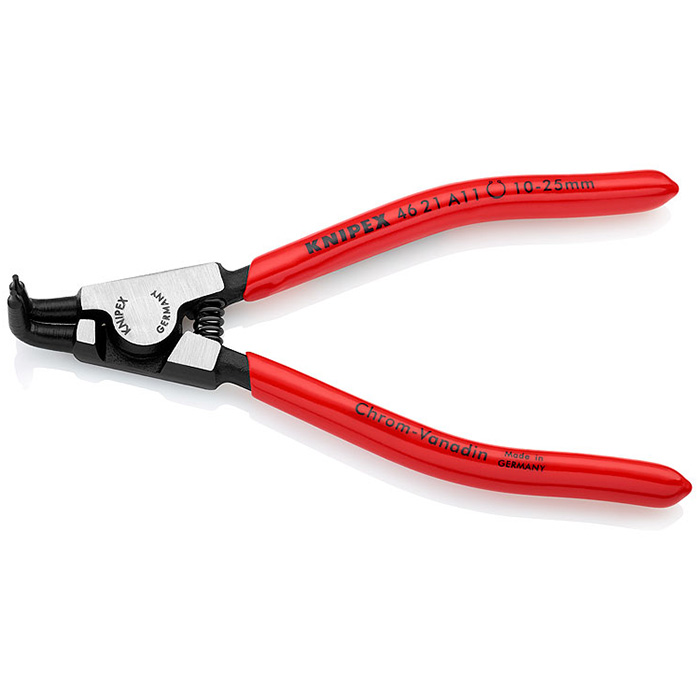 Knipex klešta za spoljašnje sigurnosne prstenove kriva 125mm 46 21 A11 Knipex klešta za spoljašnje sigurnosne prstenove kriva 125mm 46 21 A11