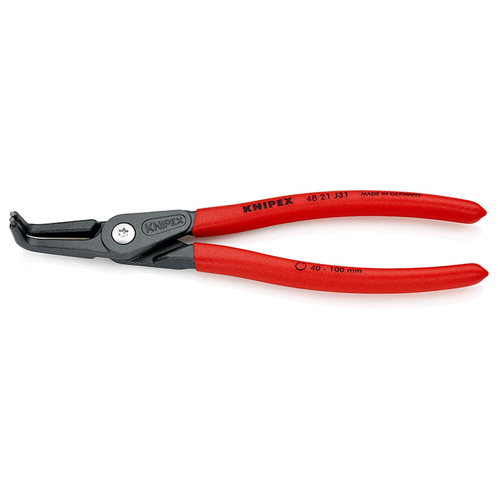 Knipex precizna klešta za unutrašnje sigurnosne prstenove kriva 210mm 48 21 J31