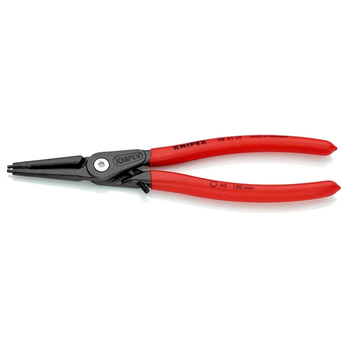 Knipex precizna klešta za unutrašnje sigurnosne prstenove sa graničnikom 225mm 48 31 J3 Knipex precizna klešta za unutrašnje sigurnosne prstenove sa graničnikom 225mm 48 31 J3