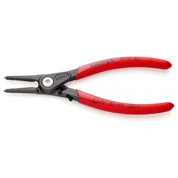 Knipex precizna klešta za spoljašnje sigurnosne prstenove sa graničnikom 140mm 49 31 A1