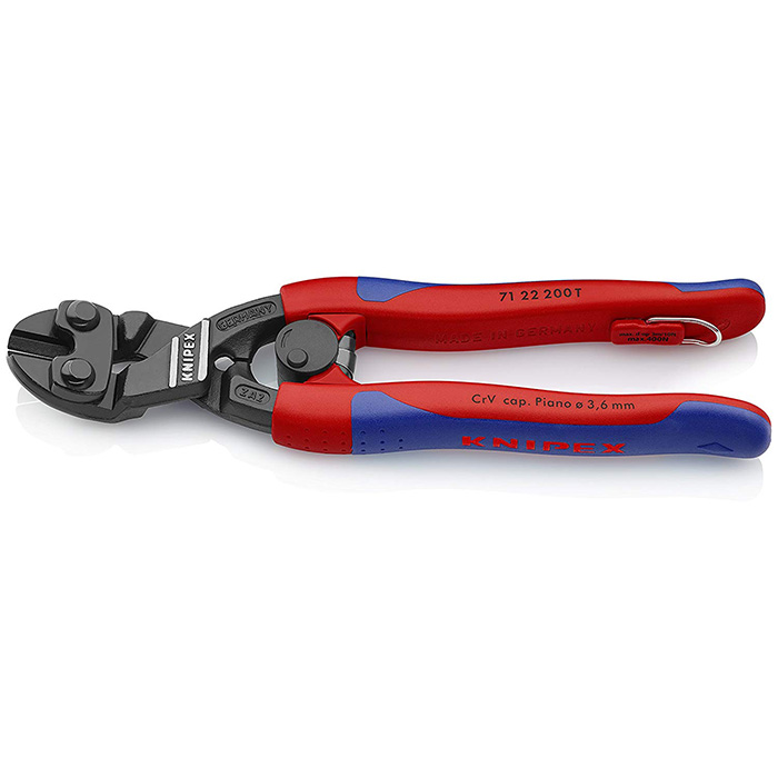 Knipex sečice CoBolt® savijene 200mm sa mogućnošću kačenja 71 22 200 T