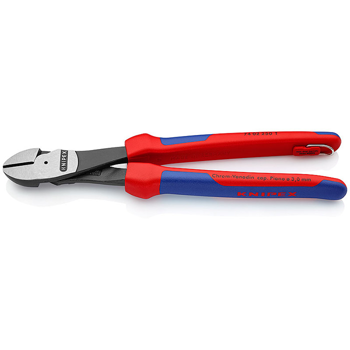 Knipex kose sečice ojačane 250mm sa mogućnošću kačenja 74 02 250 T