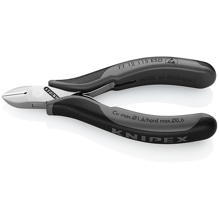 Knipex kose sečice sa stezaljkom za elektroniku ESD 115mm 77 12 115 ESD