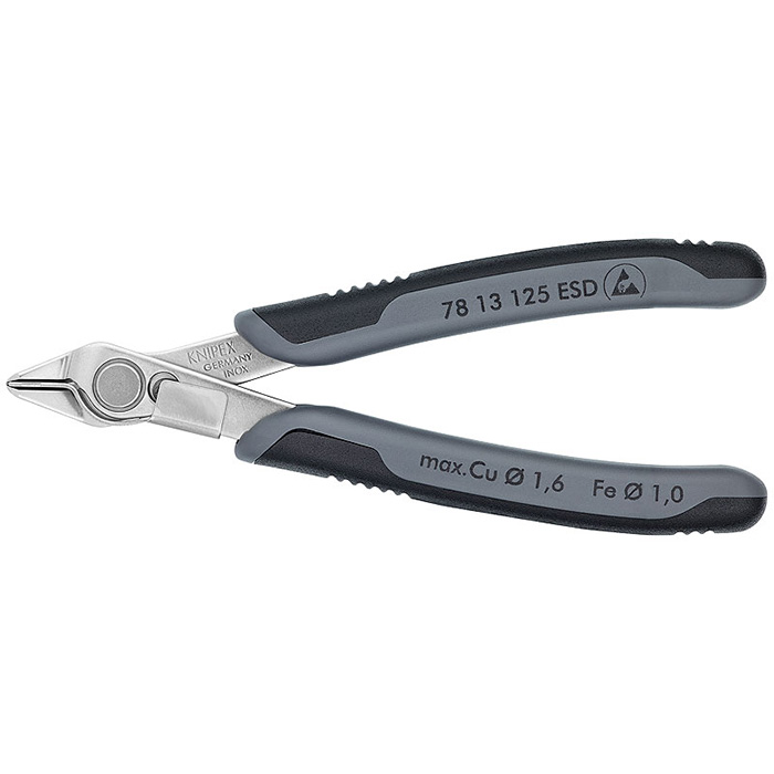 Knipex Super Knips® sečice elektroničarske sa stezaljkom ESD 125mm 78 13 125 ESD Knipex Super Knips® sečice elektroničarske sa stezaljkom ESD 125mm 78 13 125 ESD