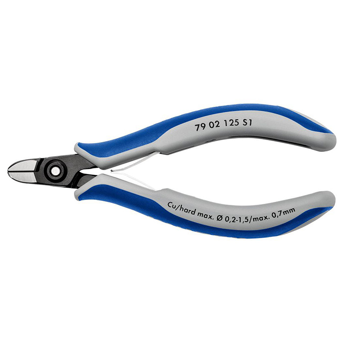 Knipex precizne kose sečice za elektroniku 125mm 79 02 125 S1 Knipex precizne kose sečice za elektroniku 125mm 79 02 125 S1