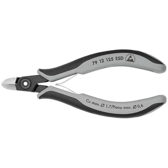 Knipex precizne kose sečice za elektroniku ESD 125mm 79 12 125 ESD Knipex precizne kose sečice za elektroniku ESD 125mm 79 12 125 ESD
