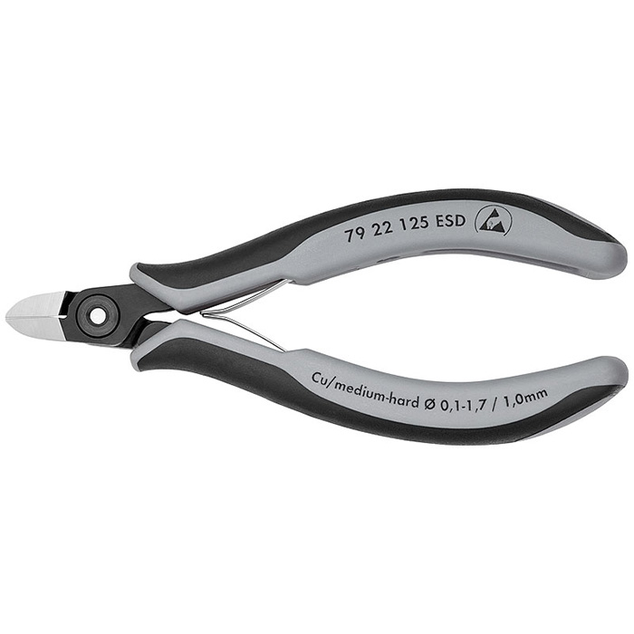 Knipex precizne kose sečice za elektroniku ESD 125mm 79 22 125 ESD Knipex precizne kose sečice za elektroniku ESD 125mm 79 22 125 ESD