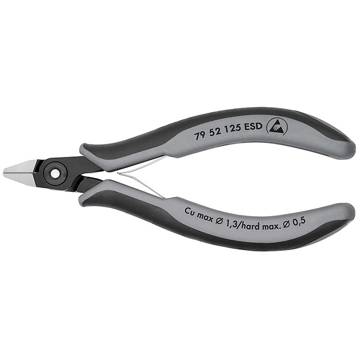 Knipex precizne kose sečice za elektroniku sa stezaljkom ESD 125mm 79 52 125 ESD Knipex precizne kose sečice za elektroniku sa stezaljkom ESD 125mm 79 52 125 ESD