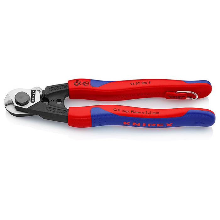 Knipex klešta za sečenje sajli 190mm sa mogućnošću kačenja 95 62 190 T