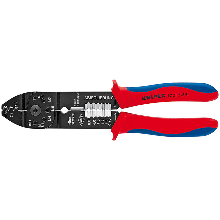 Knipex klešta za neizolovane otvorene konektore 97 21 215 B Knipex klešta za neizolovane otvorene konektore 97 21 215 B