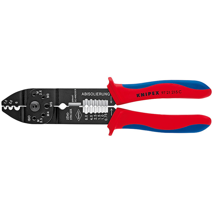 Knipex klešta za neizolovane konektore 97 21 215 C Knipex klešta za neizolovane konektore 97 21 215 C