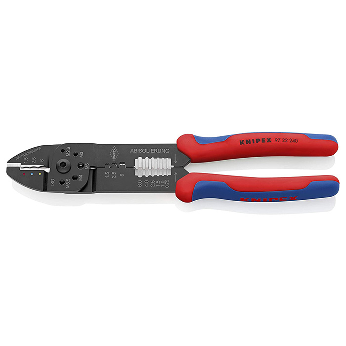 Knipex klešta za izolovane i neizolovane konektore 240mm u blister pakovanju 97 22 240 SB