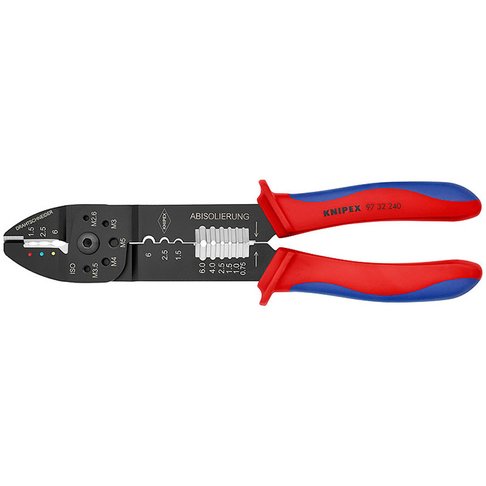 Knipex klešta za izolovane i neizolovane konektore 240mm 97 32 240 Knipex klešta za izolovane i neizolovane konektore 240mm 97 32 240