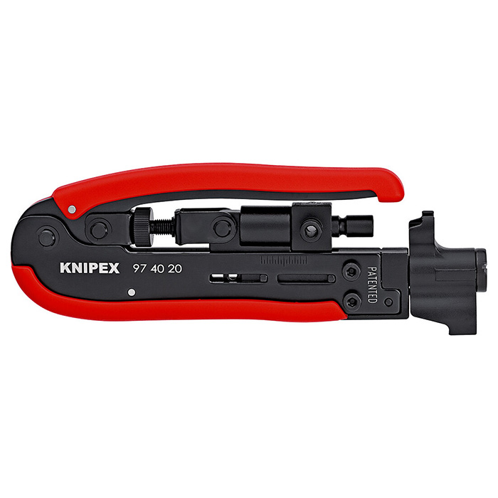 Knipex alat za krimpovanje Coax konektora 97 40 20 SB Knipex alat za krimpovanje Coax konektora 97 40 20 SB