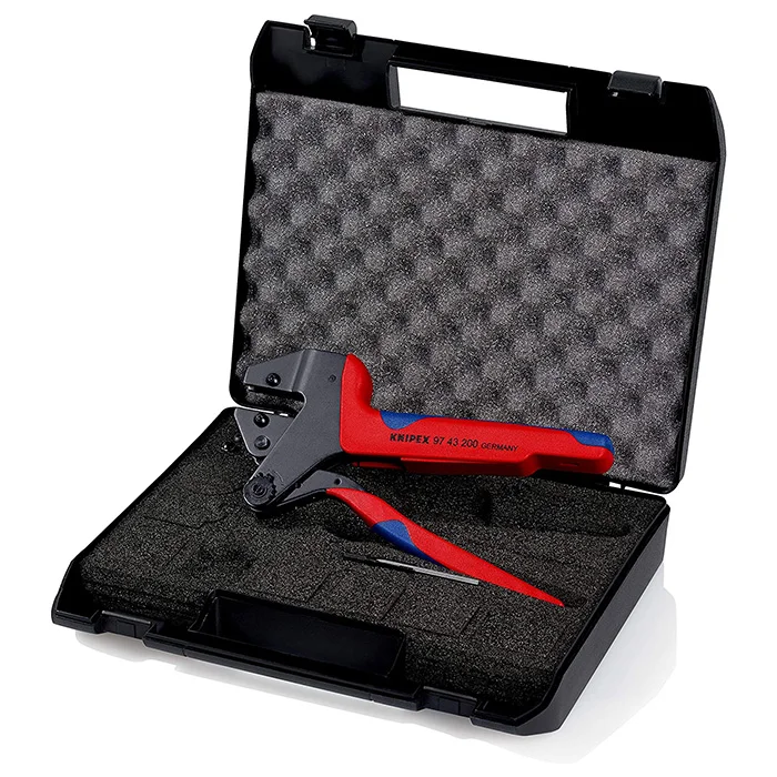 Knipex klešta za krimpovanje bez čeljusti, u koferu 97 43 200 Knipex klešta za krimpovanje bez čeljusti, u koferu 97 43 200