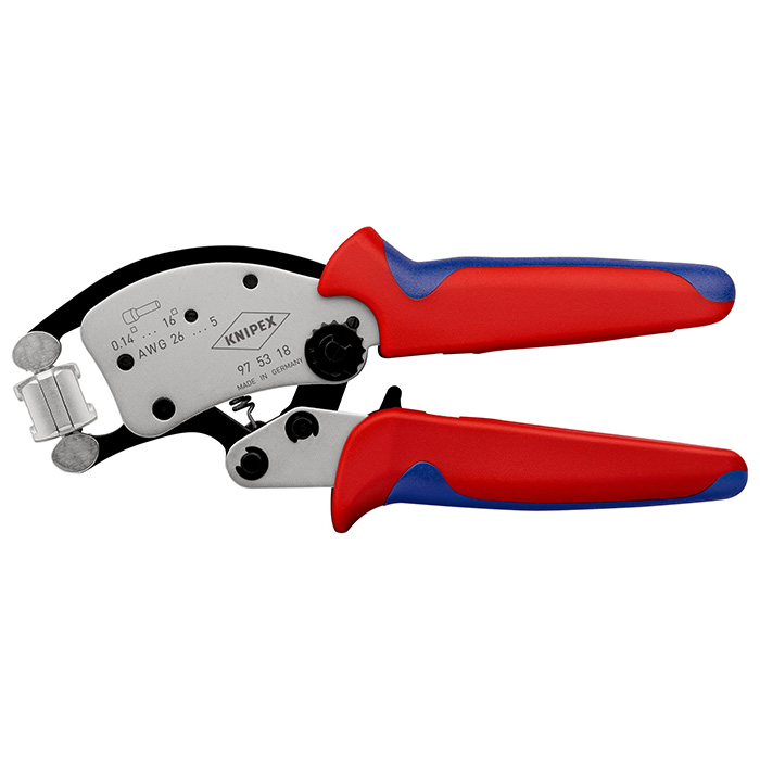 Knipex Twistor16® samopodešavajuća krimp klešta za hilzne 0,14-16mm² 97 53 18 Knipex Twistor16® samopodešavajuća krimp klešta za hilzne 0,14-16mm² 97 53 18