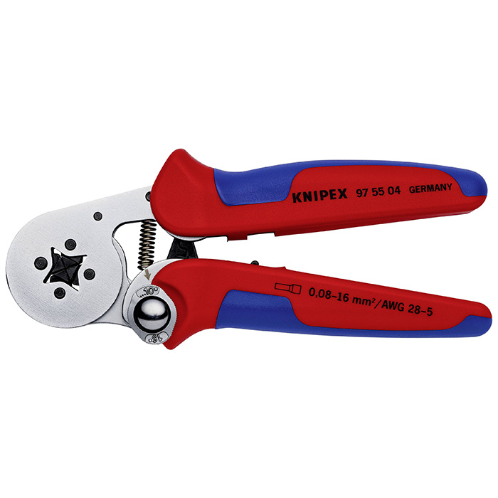 Knipex samopodešavajuća krimp klešta za hilzne 0,08-16mm² 97 55 04