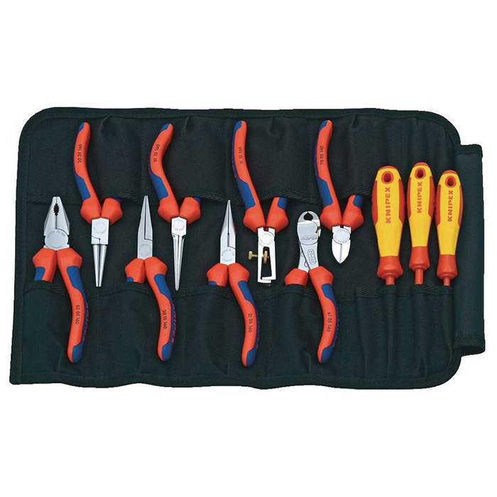 Knipex komplet klešta i odvijača u torbici 00 19 41 Knipex komplet klešta i odvijača u torbici 00 19 41